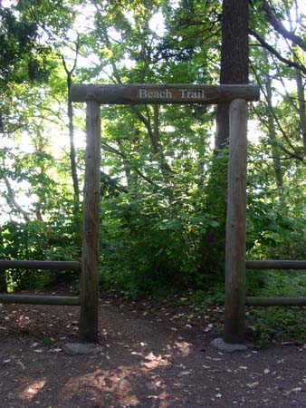 lincoln park, beach trail