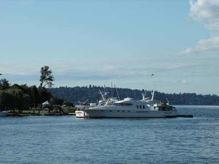 lake washington, yacht